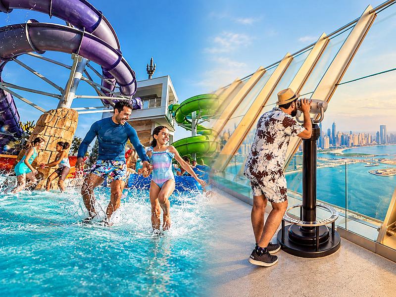 Aquaventure World + The View Palm Jumeirah Prime Hours
