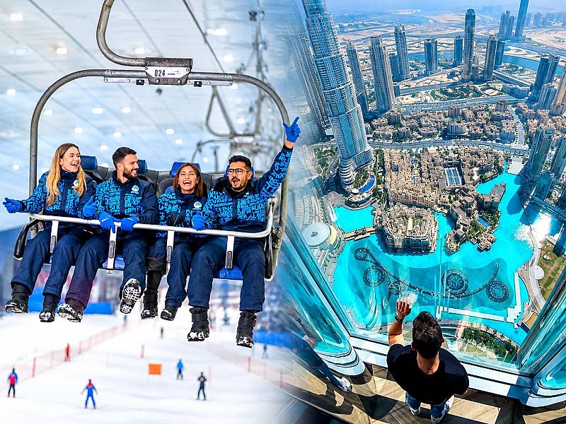 Ski Dubai Snow Classic + Burj Khalifa At The Top