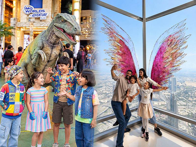 IMG Worlds of Adventure + Burj Khalifa At The Top